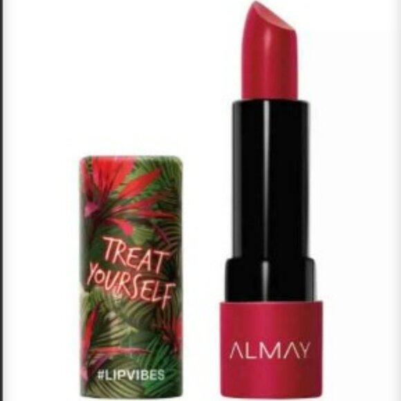Almay Lip Vibes Treat Yourself #170 Lipstick New Sealed Stunning Red Shade - Picture 1 of 8